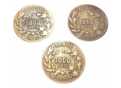 Moedas Antigas 1000 Réis 1925