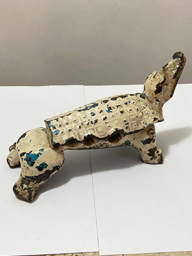 Antigo Jacaré de Farmácia Apertador de Rolhas -Ferro Fundido