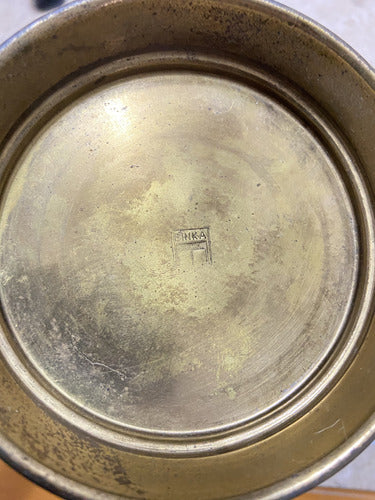 Cafeteira Antiga Bule Dourado