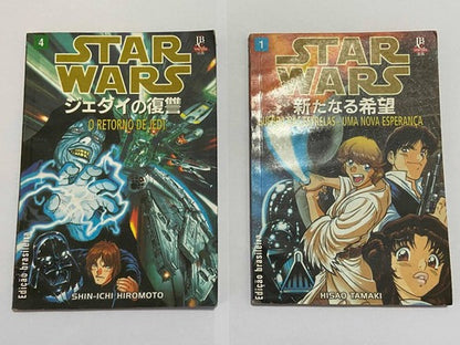 Antigo Gibi Mangá Star Wars - Lote 2