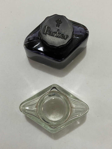 Pote Tinta Para Caneta Antiga Parker Antiga