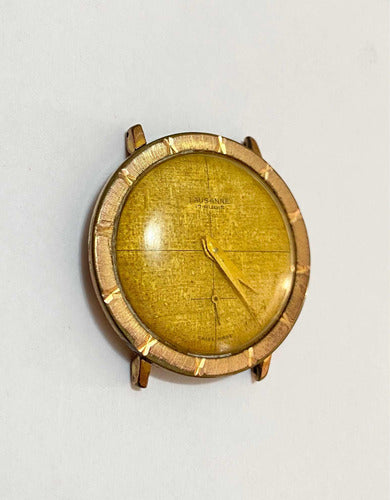 Relógio Antigo Suíço Lausanne 17 Rubis Swiss Made Dourado