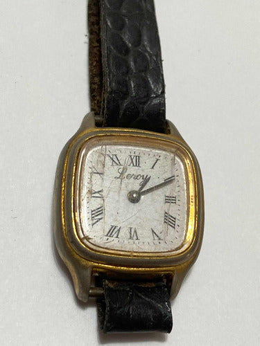 Relógio Antigo Leroy Dourado