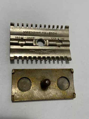 Antigo Barbeador Lâmina Gillette Blue Blade