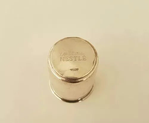 Copo Antigo Prata Wolff Lembrança Nestlé