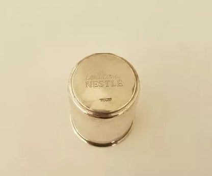 Copo Antigo Prata Wolff Lembrança Nestlé