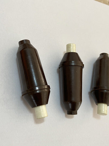 Interruptor Em Baquelite Antigo Tipo Pera Botão