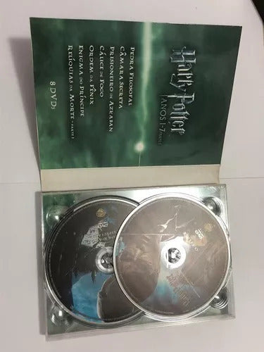 Box Harry Potter Anos 1 A 7 Parte 1 - 8 Dvds