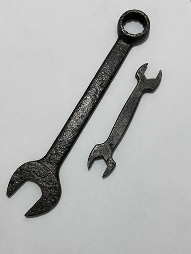 Ferramenta Antiga Chave Boca Fixa Marca Chrom Vanadium