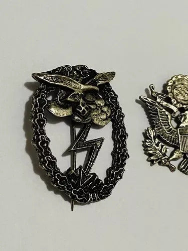 Condecoração E Distintivo Segunda Guerra Alemanha E Eua