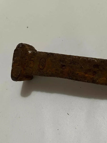 Balança Antiga Séc Xix De Ferro Varão 50kg