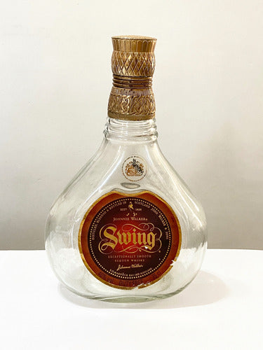 Garrafa Antiga Whisky Johnnie Walker Swing Vazia