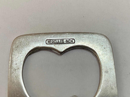 Abridor De Garrafa Antigo - Cavalo - Rosas - Hercules