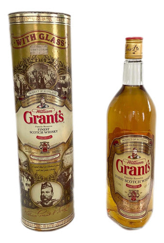 Antigo Whisky William Grant S Finest Scotch Lacrado - Lote 3