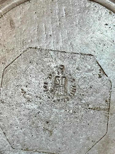 Antigo Porta Copos Águia E Estrelas Americano Usa Cor Prata