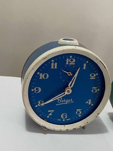 Lote Relógios Despertadores Antigos Berger No Estado
