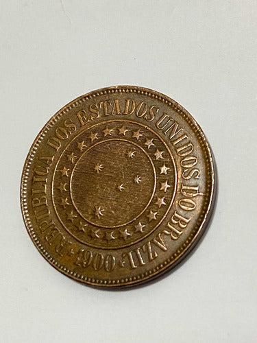 Moeda Antiga 40 Reis 1900