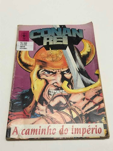 Lote Hq Gibi Antigo Conan Marvel - Conan Rei