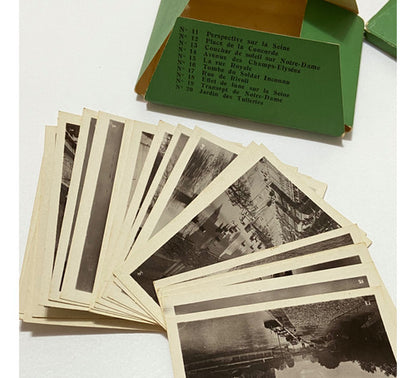 Lote Fotos Originais Antigas De Paris Souvenir Torre Eiffel