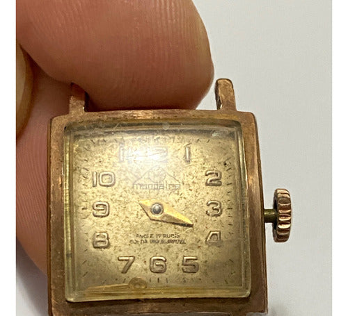 Relógio Antigo Mondaine Ancre 17 Rubis Inquebrável