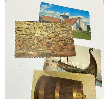 Fotos Antigas Cards Museu Dos Barcos Vikings Noruega