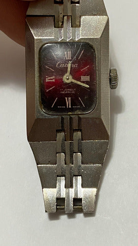 Relógio Antigo Suíço Catena 17 Jewels Incabloc