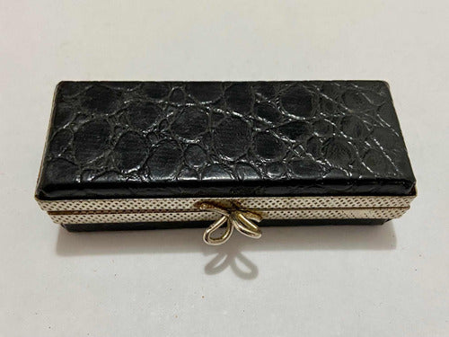 Caixa Antiga Com Pingentes De Vidro Cidades Da Europa