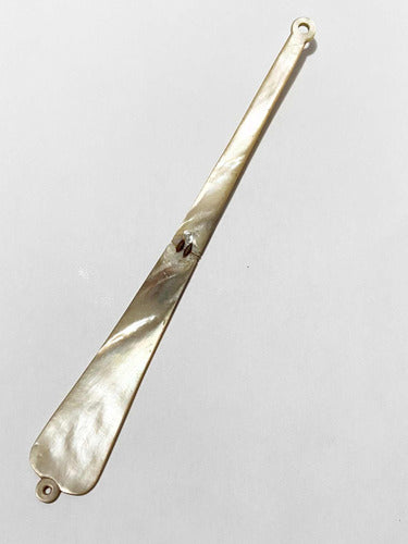 Calçadeira Antiga Em Madrepérola