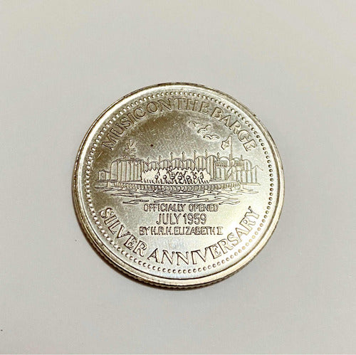 Antiga Moeda Comemorativa Canada Lake Muskova Ontario 1983