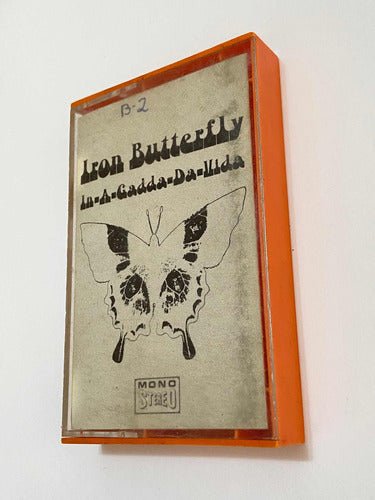 Antiga Fita Cassete K7 Iron Butterfly In A Gadda 1972 France