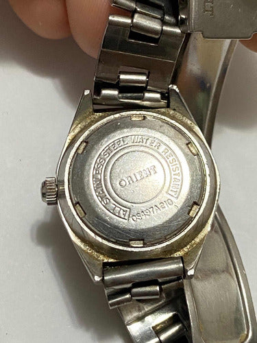 Relógio Antigo Orient Automatic Jewels Funcionando