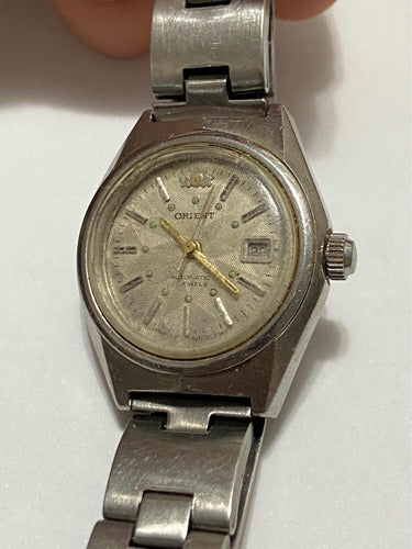 Relógio Antigo Orient Automatic Jewels Funcionando