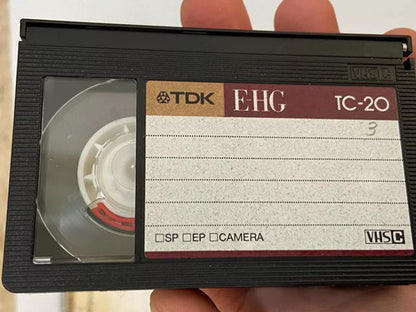 Lote Antigas Mini Fitas Tdk Vhs