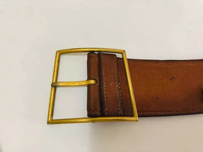 Antigo Cinto Com Broches