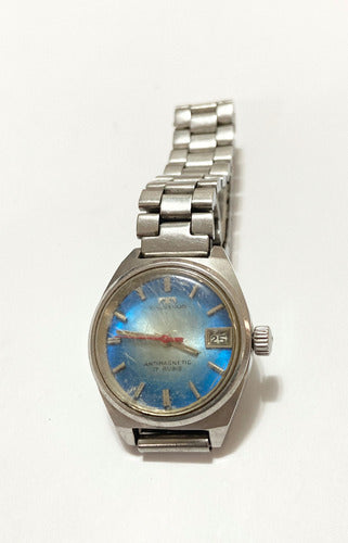 Relógio Antigo Technos Swiss 17 Rubis Antimagnetic