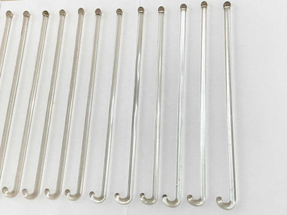 Misturador Mexedor De Bebidas Cristal Murano Antigo Lote