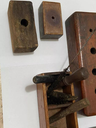 Kit Molde Antigo Recarga Limpeza Munição Arma