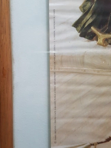 Antigo Poster Paris França Museu Petit Palais 1985