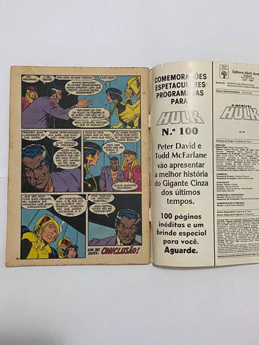 Hq Gibi Antigo O Novo Incrivel Hulk Versus Wolverine 1991