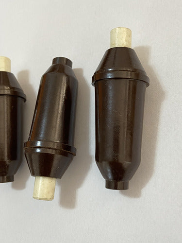 Interruptor Em Baquelite Antigo Tipo Pera Botão