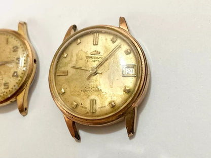 Lote Relógios Antigos Fortissimo 21 Mafil 21 Rubis Suiço