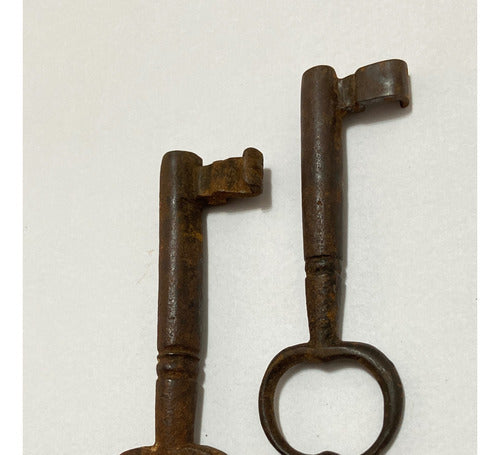 Chave Antiga Em Ferro Século 18/19