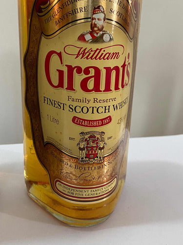 Antigo Whisky Willian Grant´s Finest Scotch Lacrado - Lote 4