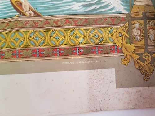 Diploma Antigo Sociedade Portuguesa Beneficente Copag