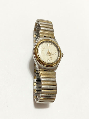 Relógio Antigo Suíço Swatch Irony 1995 Elástico Swiss Made