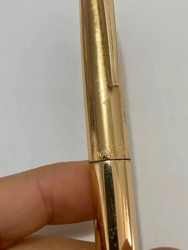 Canetas Antigas Hero 340 e Wing Sung Dourada