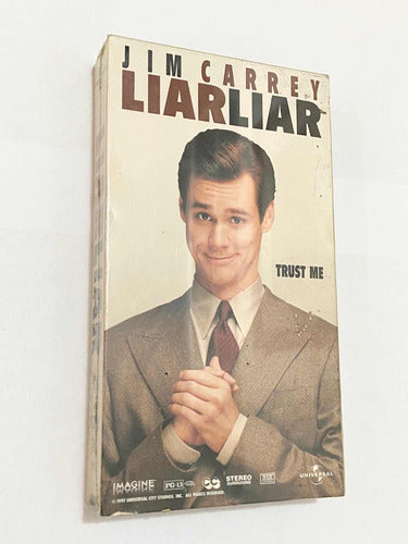 Antiga Fita Vhs Lacrada Jim Carrey - Liar Liar Trust Me 1997