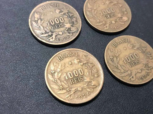 Moedas Antigas 1000 Réis 1924