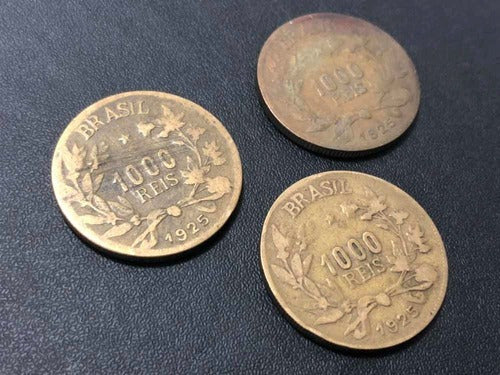 Moedas Antigas 1000 Réis 1925