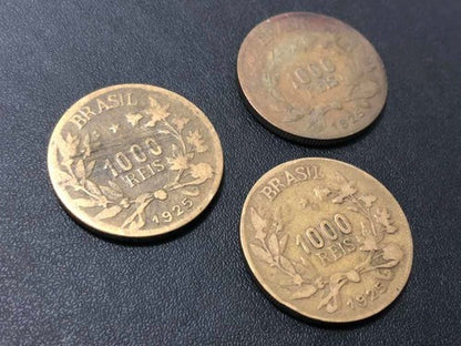 Moedas Antigas 1000 Réis 1925